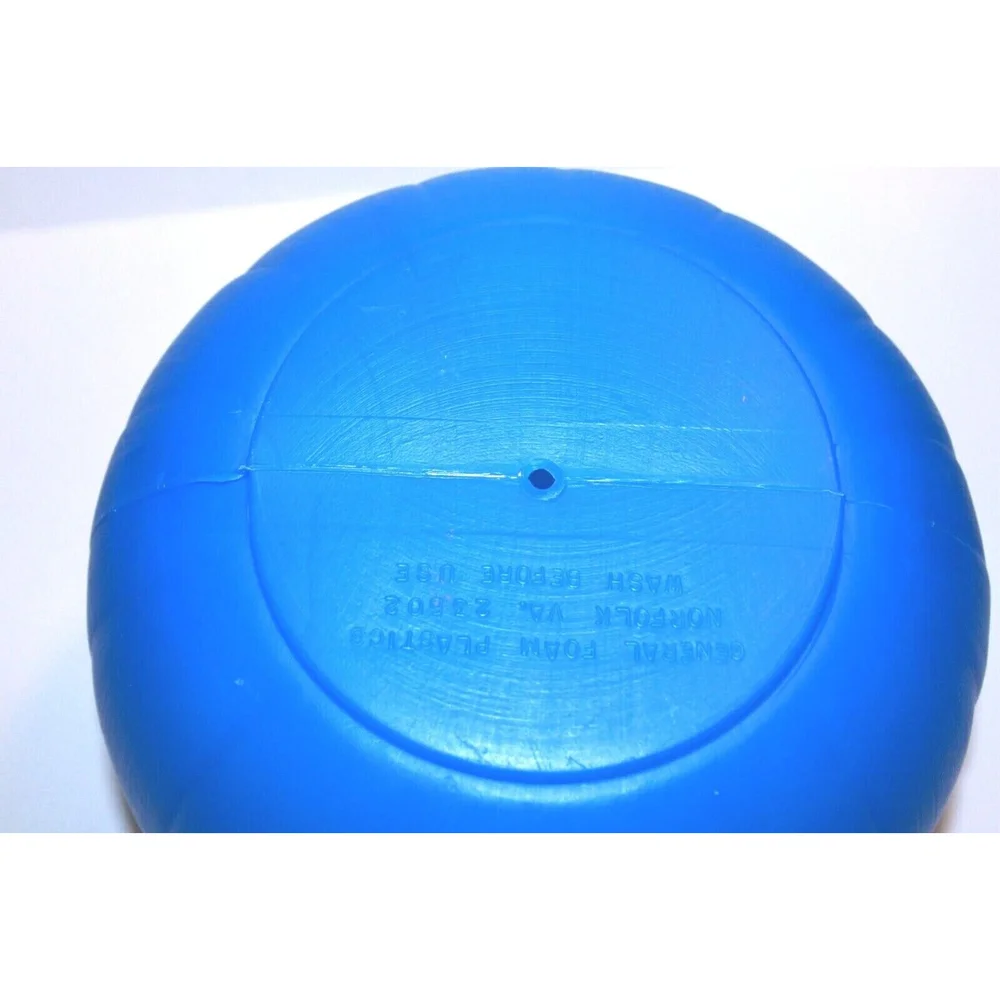 General Foam Plastics Halloween Jack-O-Lantern Blue Pumpkin Candy Pail Tote